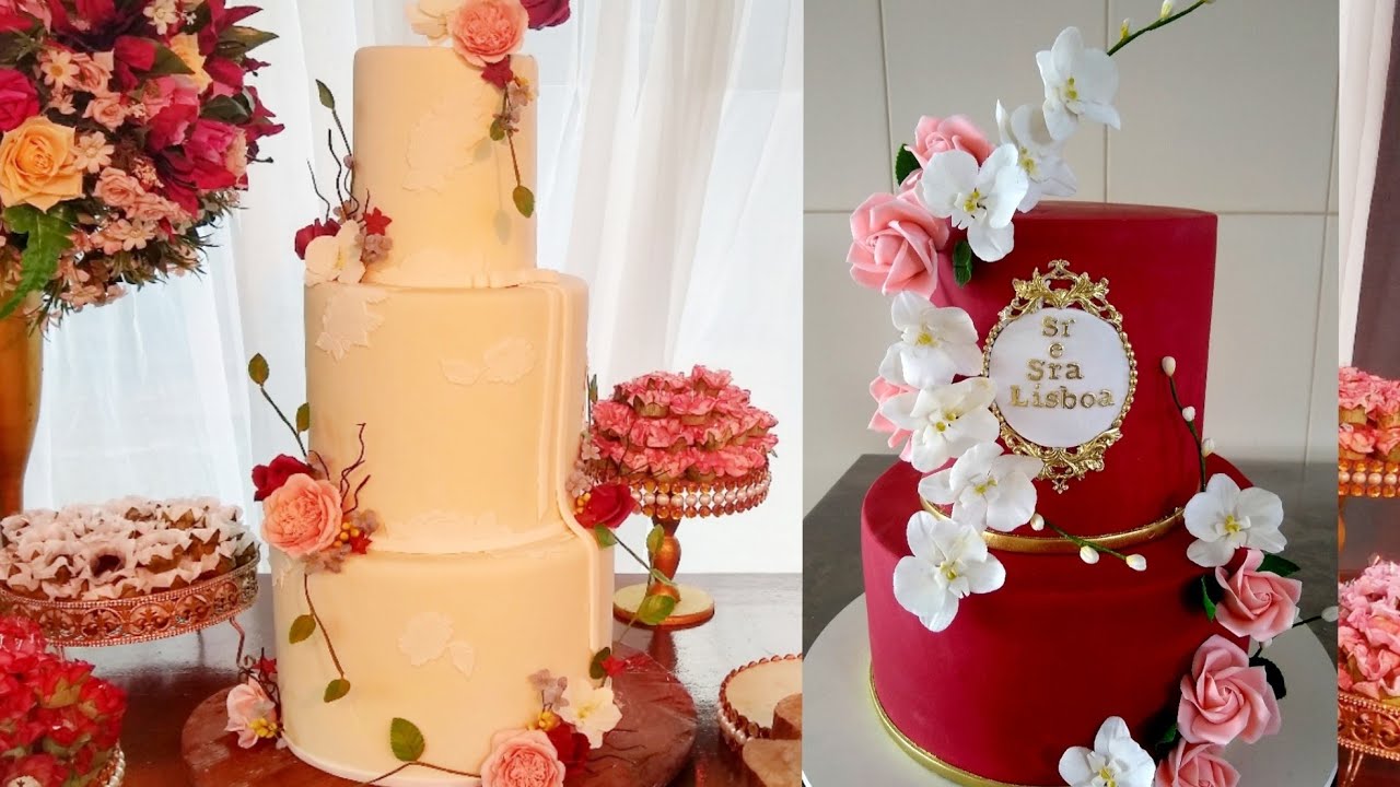 Fazendo dois bolos de Casamento
