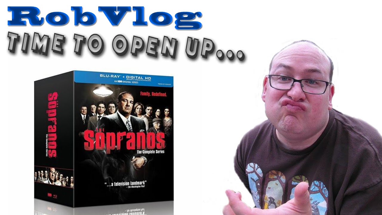 RobVlog - Unboxing the blu-ray boxset of The Sopranos: The Complete Series