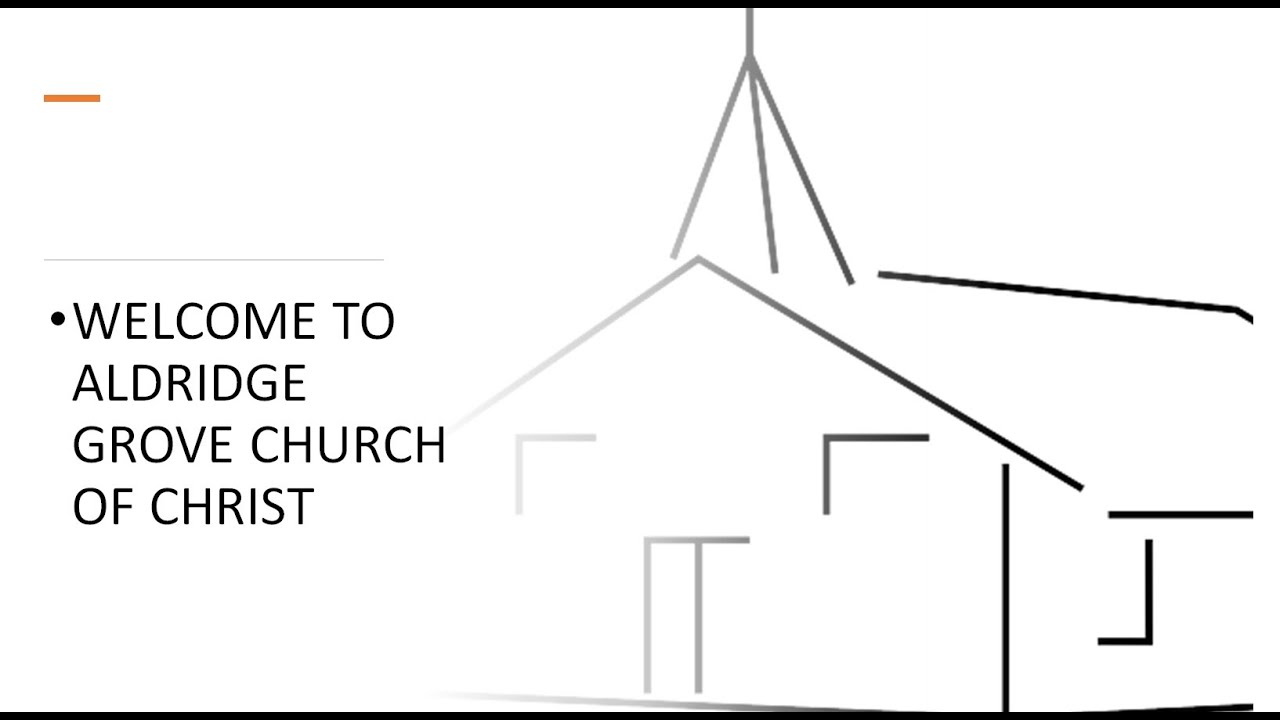 02-04-2026- Aldridge Grove Church of Christ - Mid-Week Bible Study