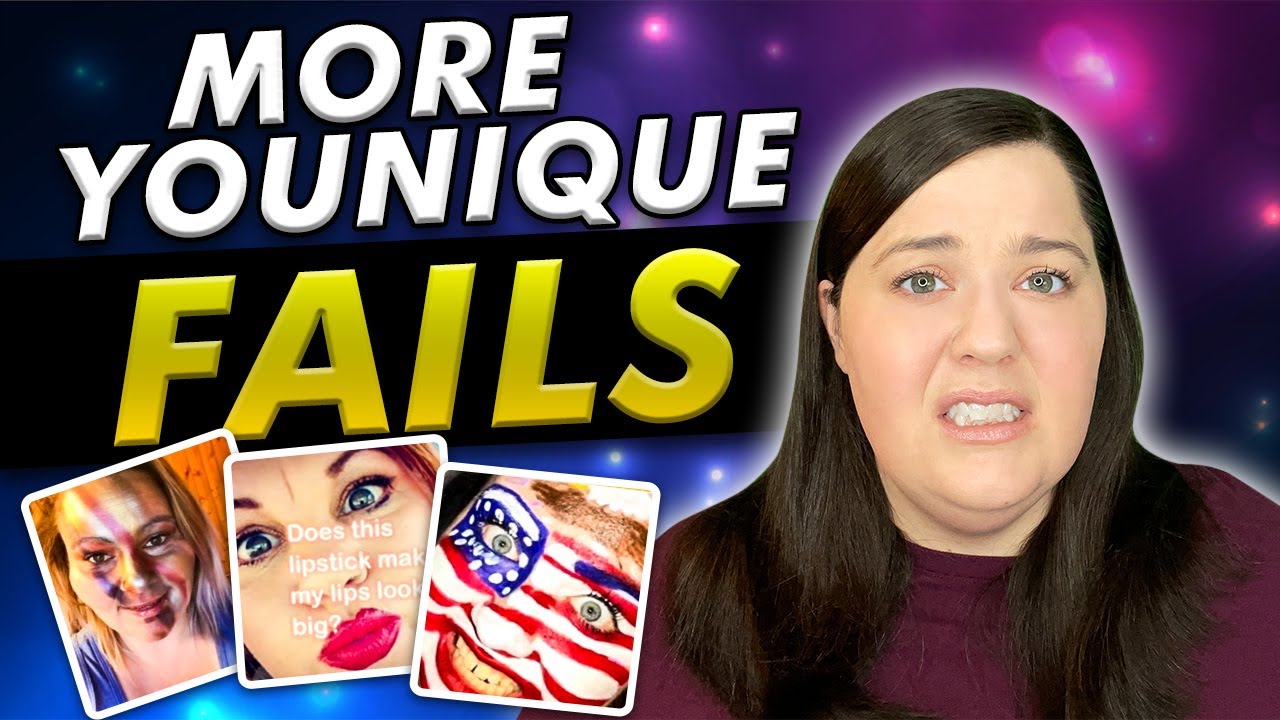 Reacting (Again) to Younique Makeup Looks | MLM Fails | #AntiMLM