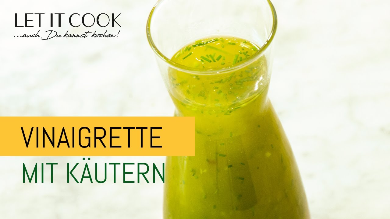 Vinaigrette, die Basis für viele Salatsaucen
