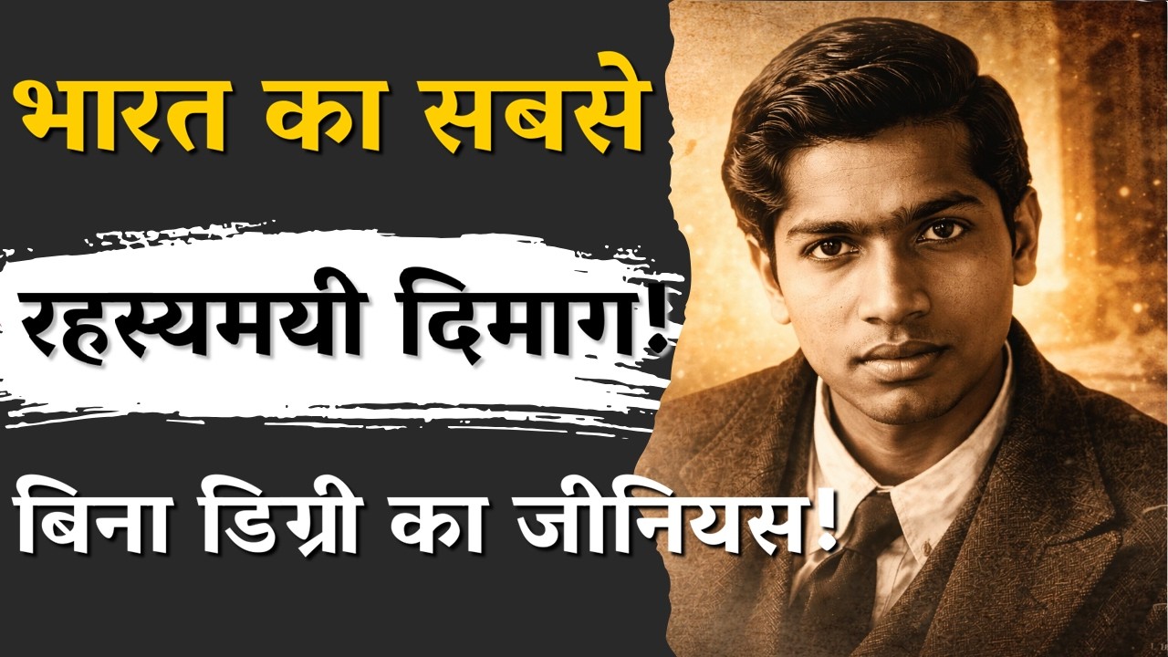 बिना डिग्री का जीनियस: श्रीनिवास रामानुजन की अनकही कहानी | From Madras to Cambridge