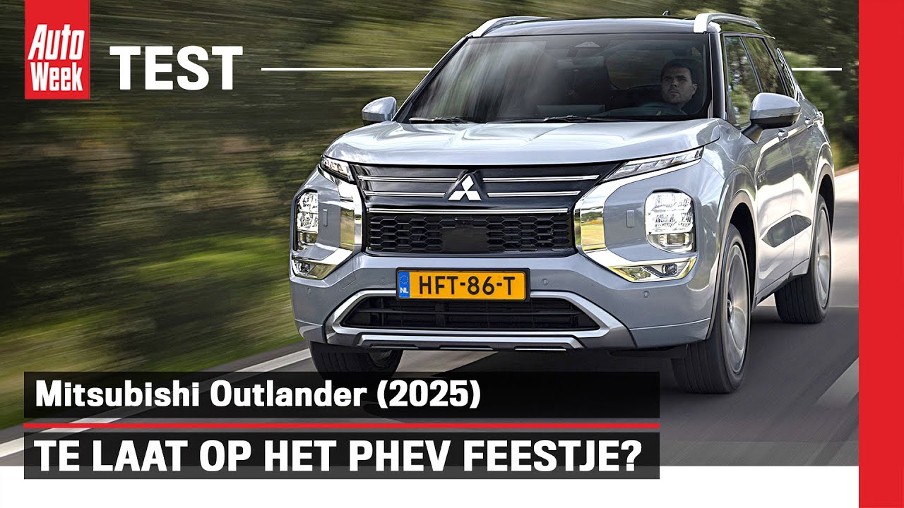 Test: Mitsubishi Outlander PHEV (2025) - Na vier jaar eindelijk in Nederland