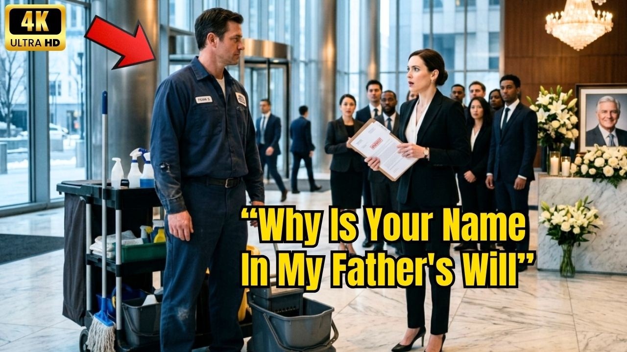 A Ruthless CEO Fired a Single Dad Janitor &mdash; Then Froze When His Name Appeared on Her Father&rsquo;s Will