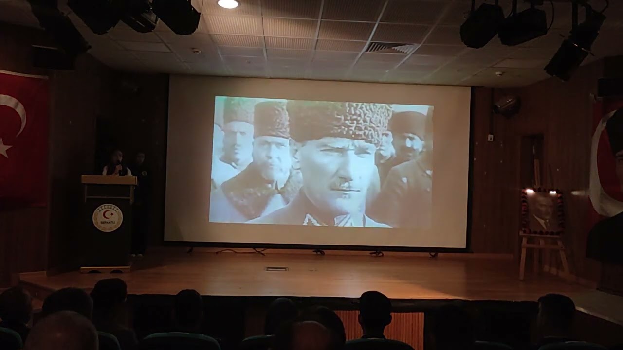 10 Kasım 2023 Gazi Mustafa Kemal Atatürk'ü Anma Programı