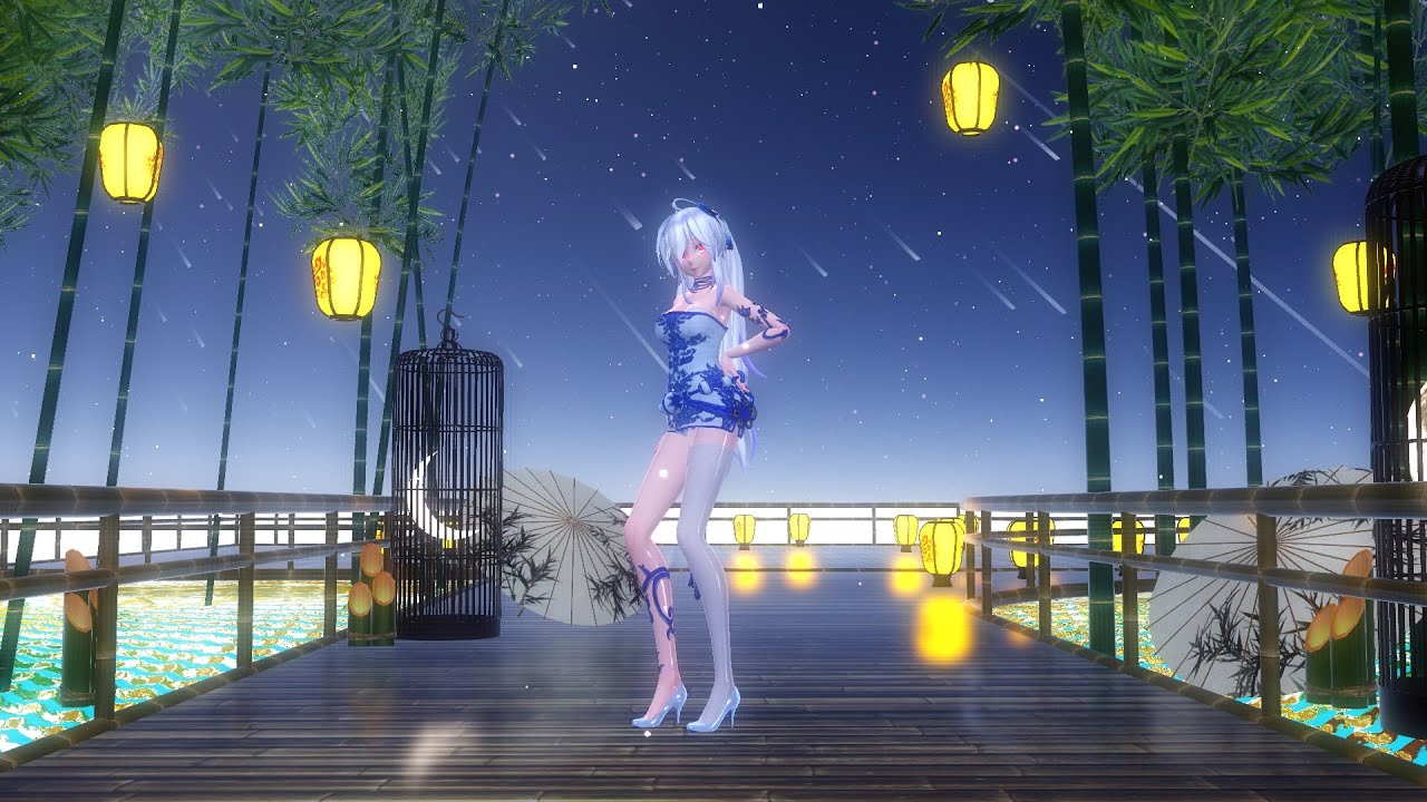【MMD】   Haku   EVERGLOW - Bon Bon Chocolat