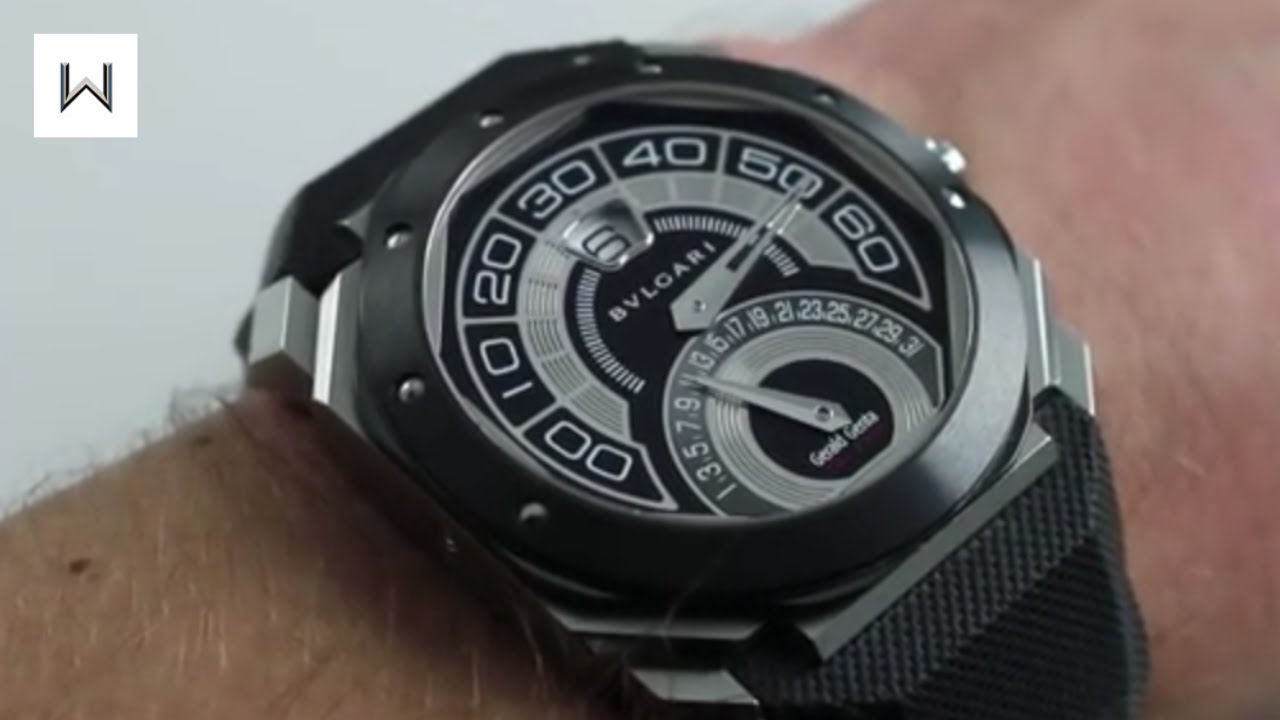 Bvlgari by Gerald Genta Octo Bi-Retrograde Jump Hour Luxury Watch Review