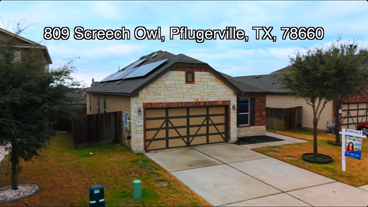 809 Screech Owl, Pflugerville, TX, 78660