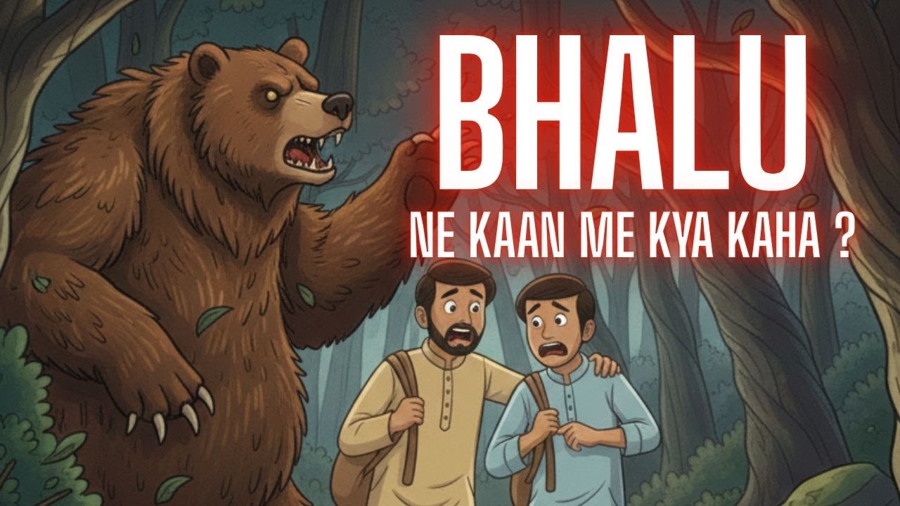 Dosti Ya Dhoka? |🐻 Bhalu Aur 2 Dost | Moral Stories for Kids