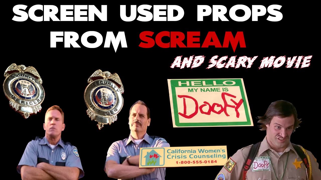 Unboxing Screen used props from SCREAM!