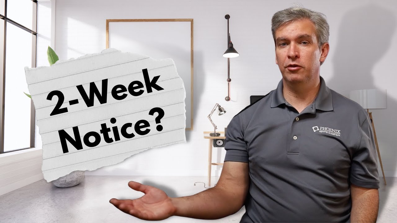 Should You Give a 2-Week Notice?
