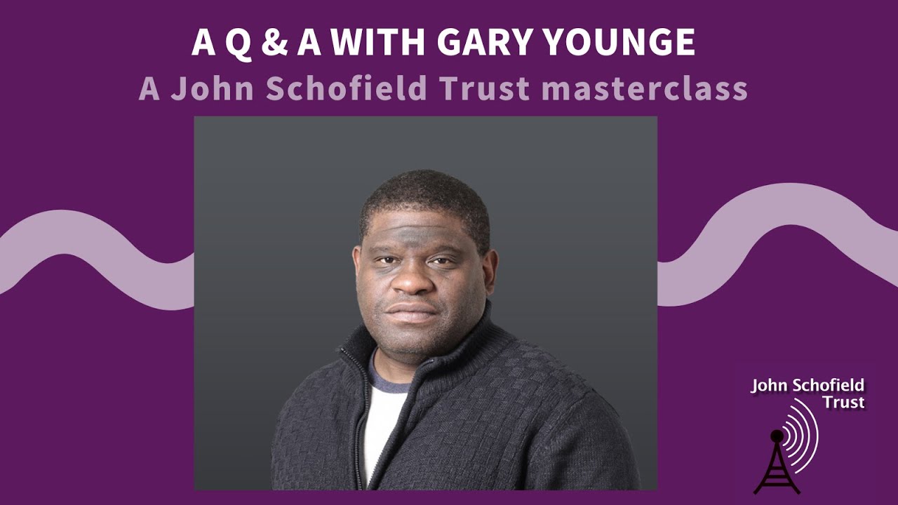 Q+A With Gary Younge - John Schofield Trust Masterclass