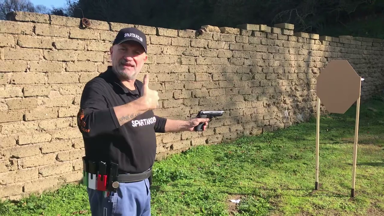 Pistola Beretta 98 FS Cal. 9x21 Tiro Dinamico Sportivo Angoli di Sicurezza cosa sono…