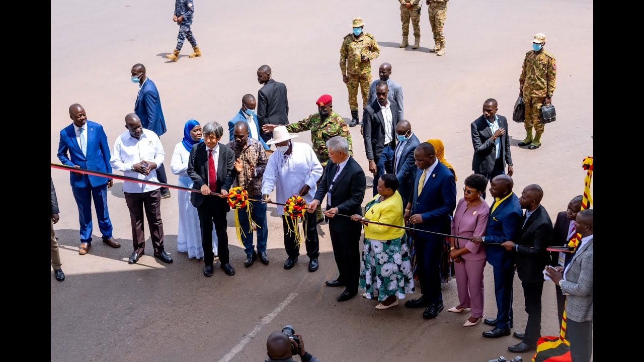 President Museveni Commissions The Kampala Flyover