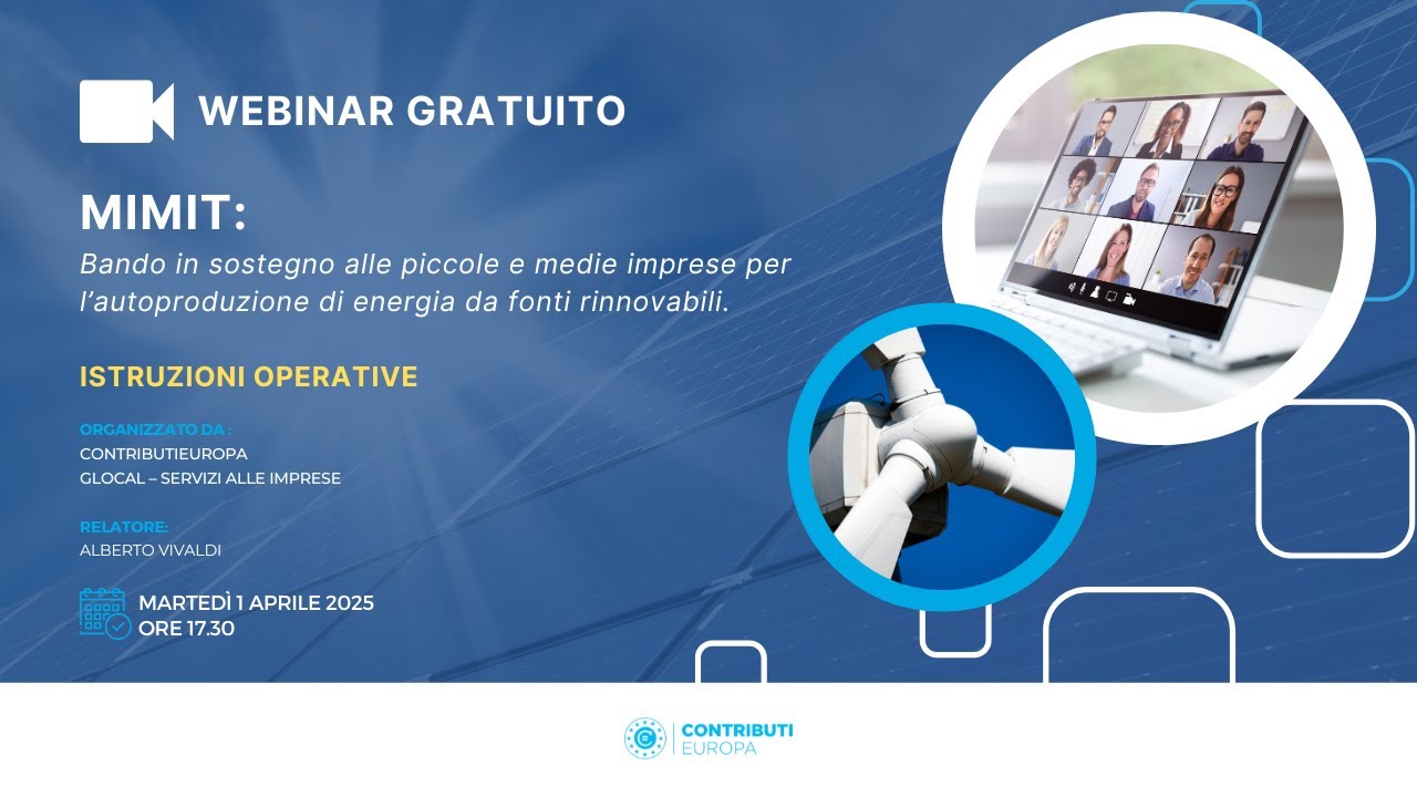 Webinar di aggiornamento: ISTRUZIONI OPERATIVE!