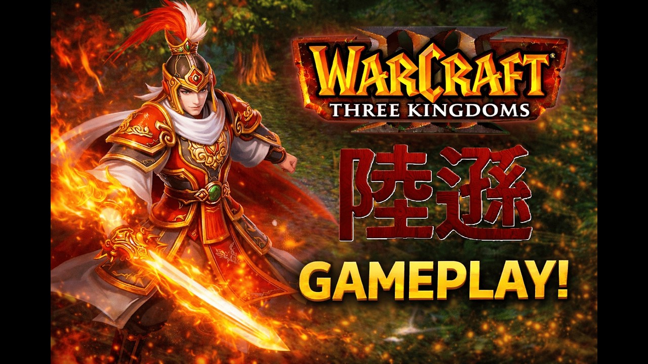 陸遜-武士刀開局自己當C位！13殺ＭＶＰ #不懂就問 #魔獸三國 #warcraft