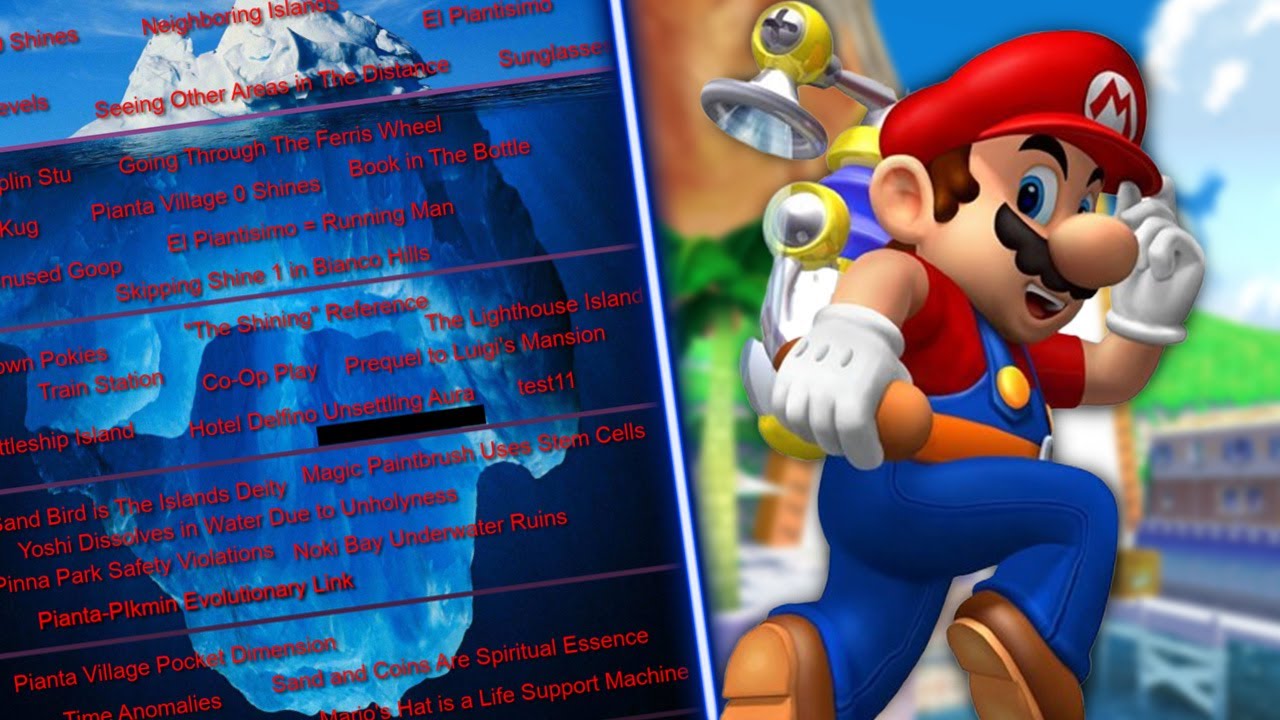L'iceberg de Super Mario Sunshine