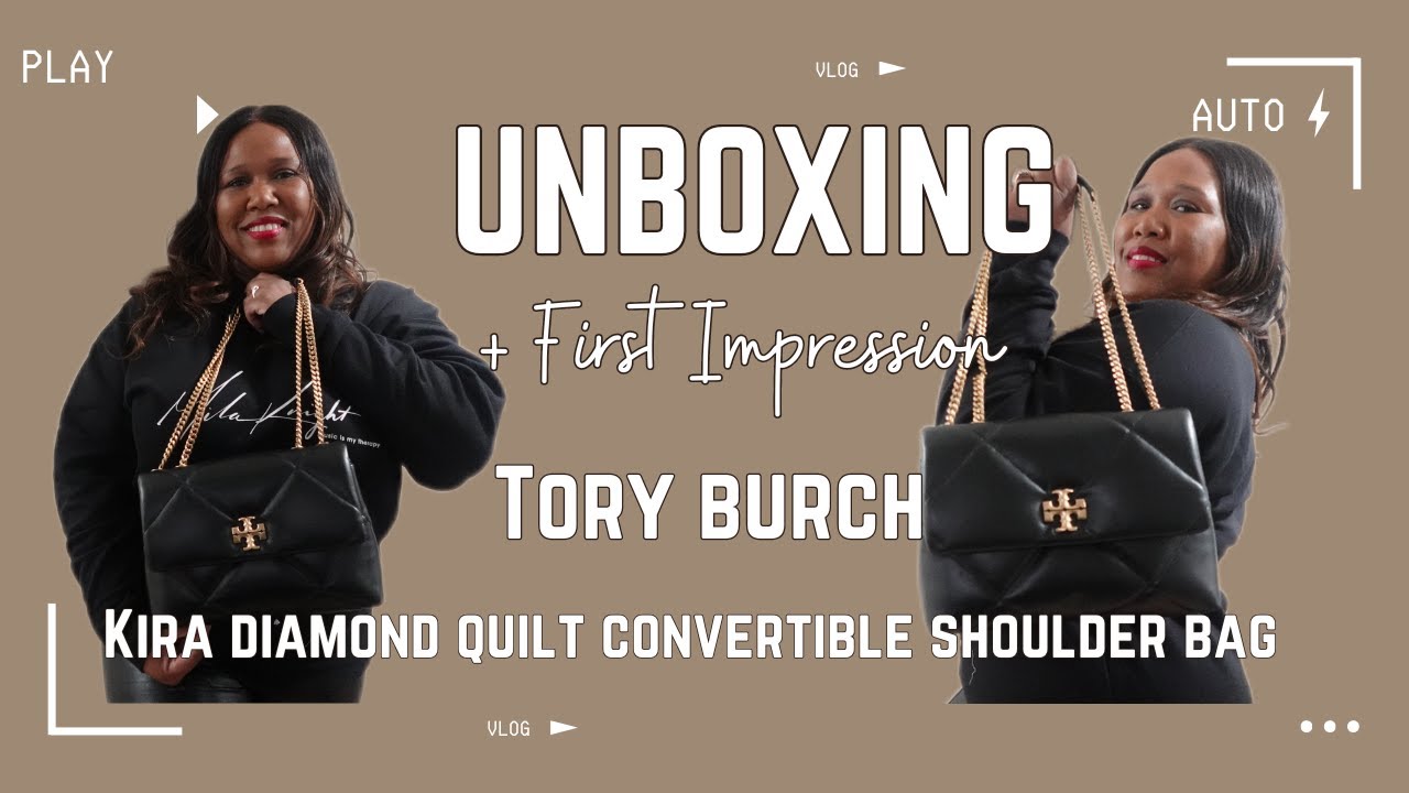 Tory Burch Kira Bag Unboxing + First Impression + Everything You Need to Know! #toryburchunboxing