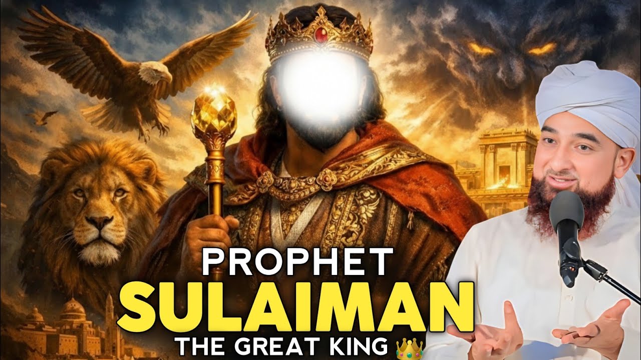 Story Of Prophet Sulaiman (A.S) Hazrat Sulaiman A.s ka Waqia | Molana Raza Saqib Mustafai