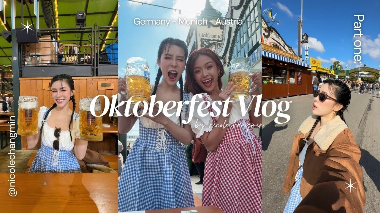 2 девушки на Октоберфесте | nicolechangmin