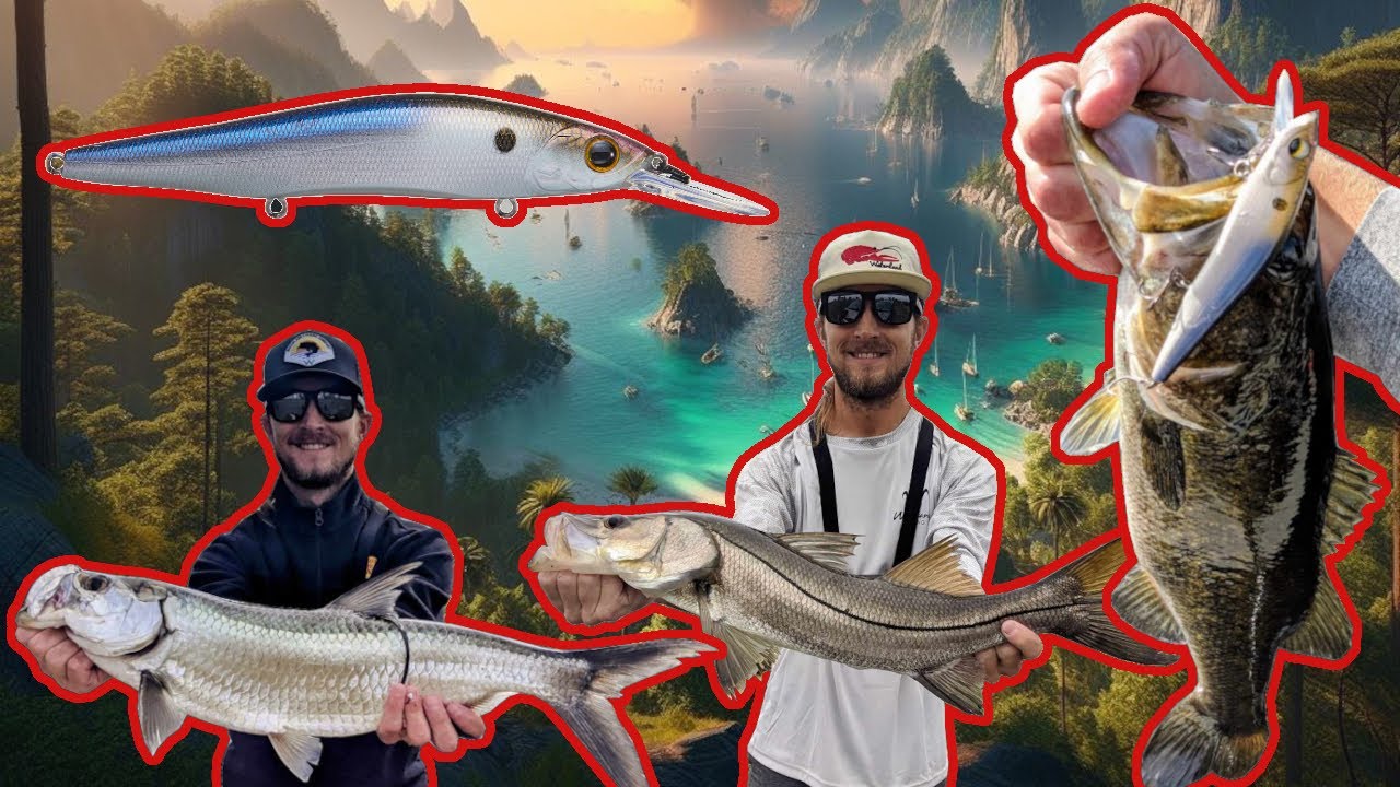 Multiple Species Fishing With the 6th Sense PROVOKE Jerkbait!