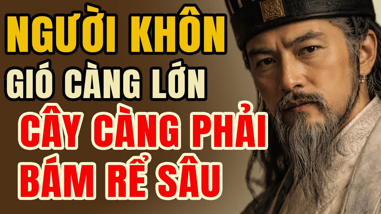 Gia Cát Lượng Dạy Gió Càng Lớn, Cây Càng Phải Bám Rễ Sâu | Lời Dạy Cổ Nhân