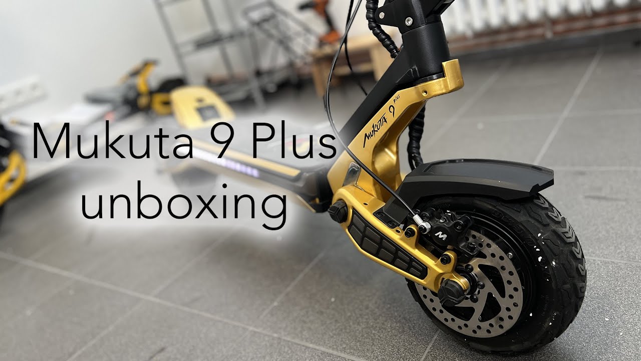 Mukuta 9 Plus - parádně vybavená zlatonka s vyndavací baterií 🔋. Unboxing 📦