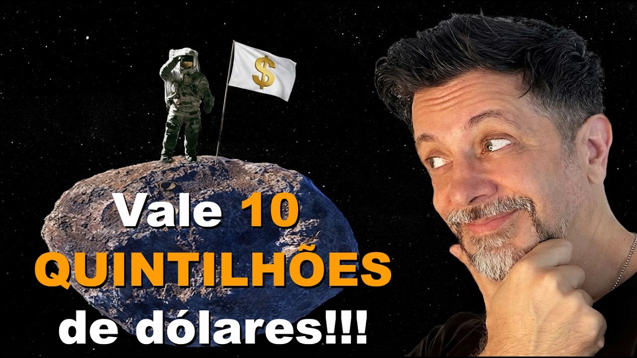 A MINERAÇÃO DE ASTEROIDES fará os primeiros trilionários da Terra!