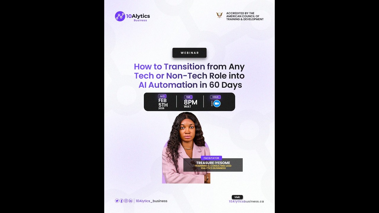 How to Transition from Any Tech or Non-Tech Role into AI Automation in 60 Days