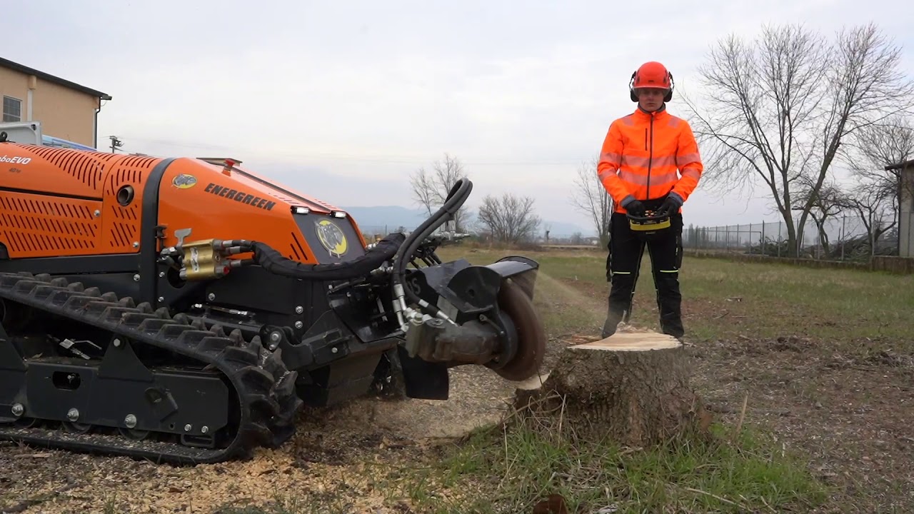 RoboEVO | Fresa Ceppi | Stump Grinder | Energreen | IT