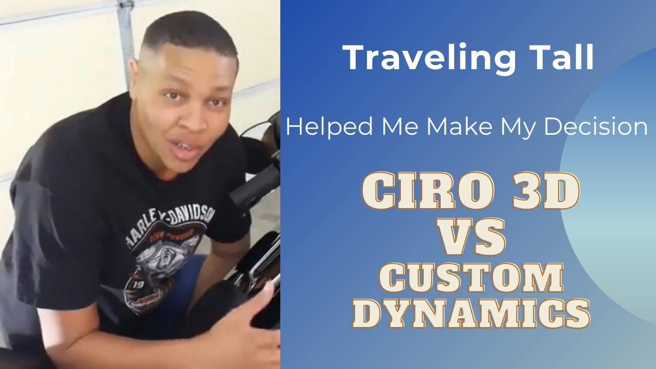 I Made My Decision Between Custom Dynamics and Ciro 3D Filler Panels.  Traveling Tall Helped.