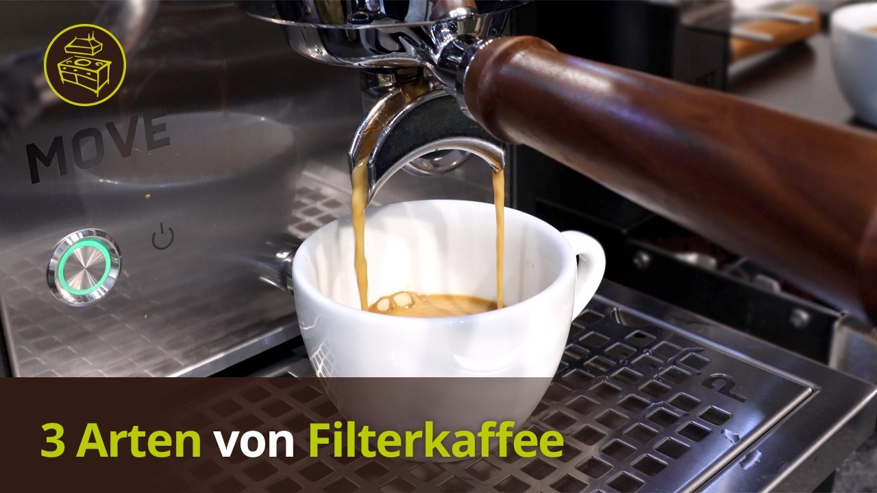 Filterkaffee mit der Espressomaschine? Diese 3 Methoden gibt es!