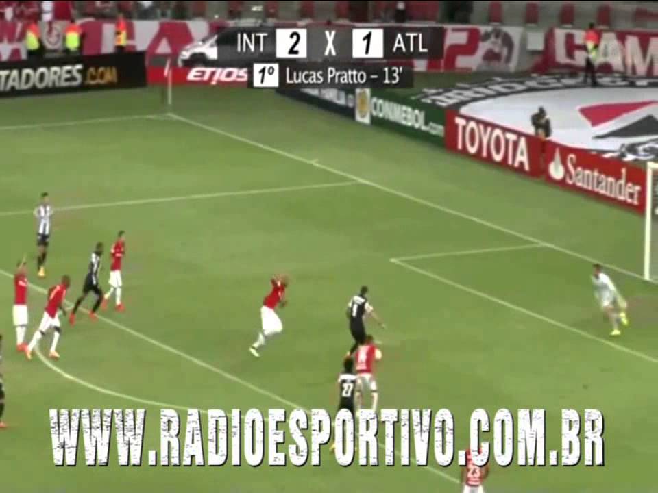 Internacional 3 x 1 Atl&eacute;tico-MG - Narra&ccedil;&atilde;o: Pedro Ernesto Denardin ( Libertadores ) 13/05/2015