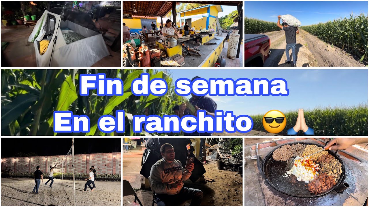 Así la pasamos en el rancho ,campamento⛺️🐒careadas de voli 🏐(ELCANIS)👏
