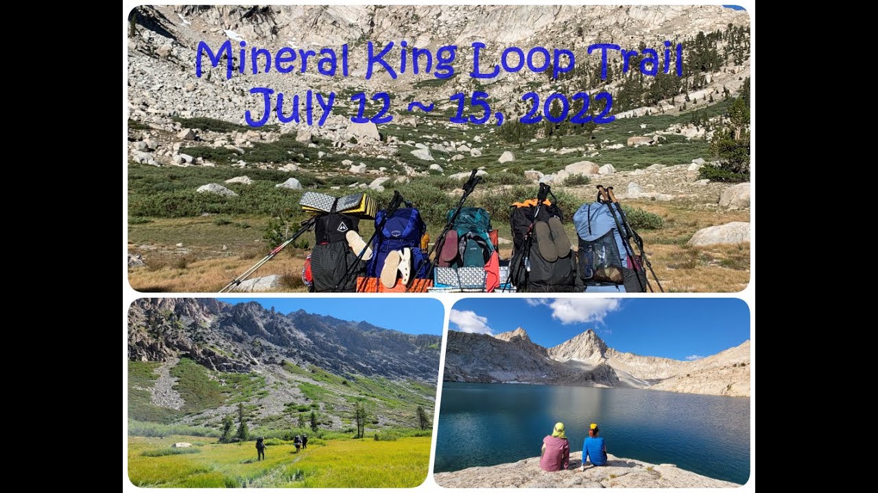 Mineral King Loop Trail Backpacking/Sequoia NP.CA
