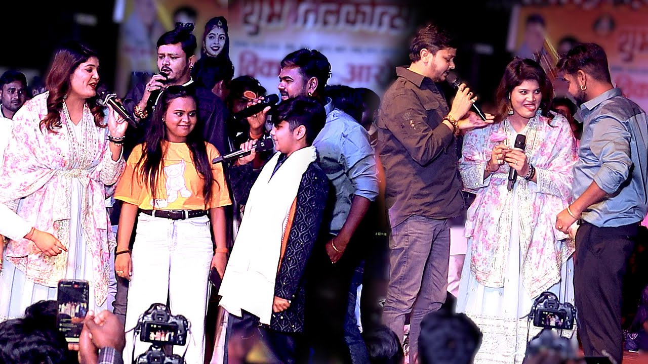 full mukabla - vijay chauhan nisha upadhyay vikku puspa rana shilpi raj Stage show | एक से एक सांग