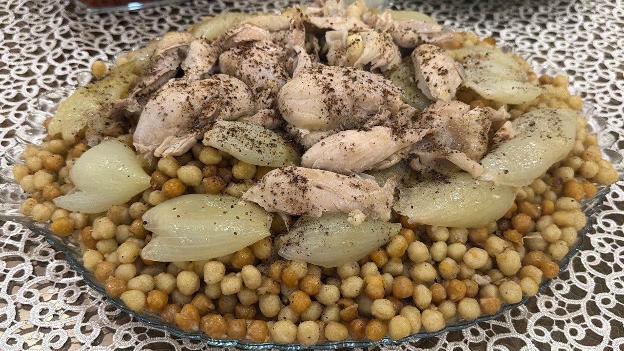 طبخة شتوية مغربية مع الحمص والبصل ولا أطيب جربوها ماابتندمو 