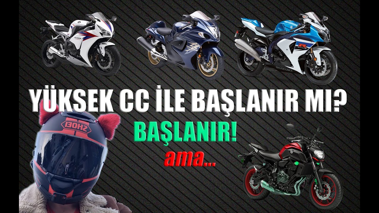 Yüksek CC ile Motora Başlanır Mı? Başlanır ama.. / Motovlog #motovlog