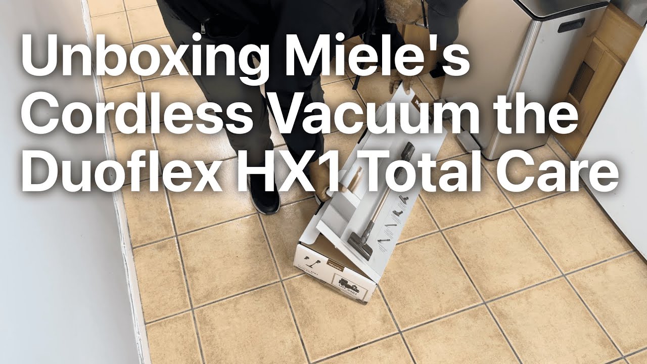 Miele Duoflex HX1 Total Care Unboxing & First Look