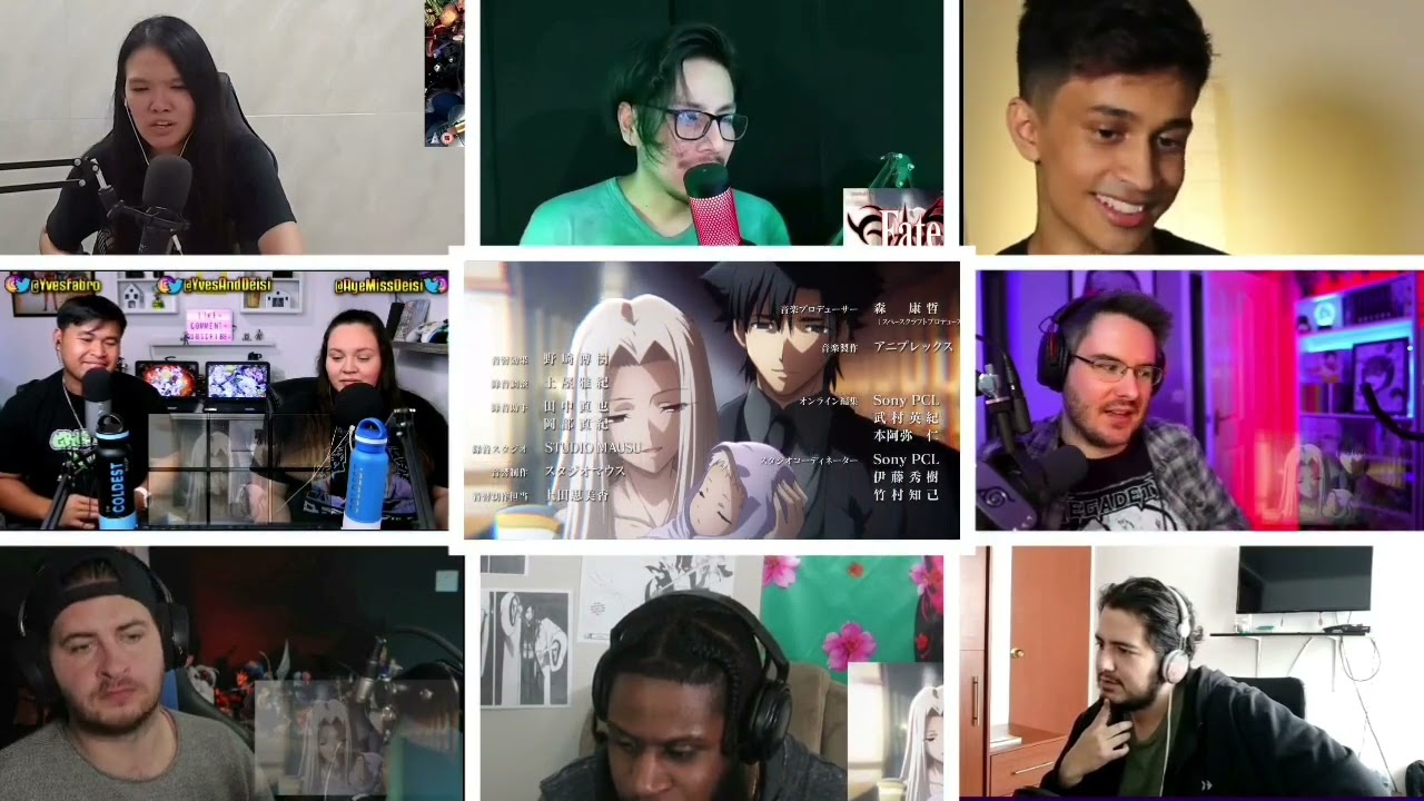 Fate Zero ending 2 reaction mashup