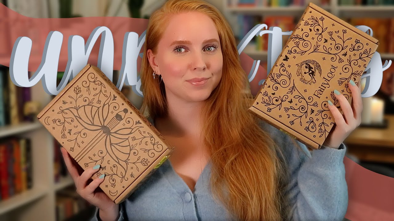 Double FairyLoot unboxing! 🖤☁️ | May Adult + YA
