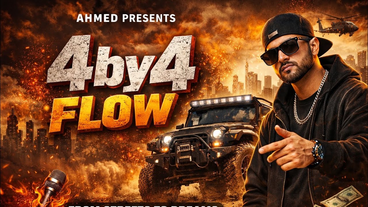 4by4 Flow – Ahmed | Punjabi Hip Hop 2026 | Desi Rap Song | Official Music Video