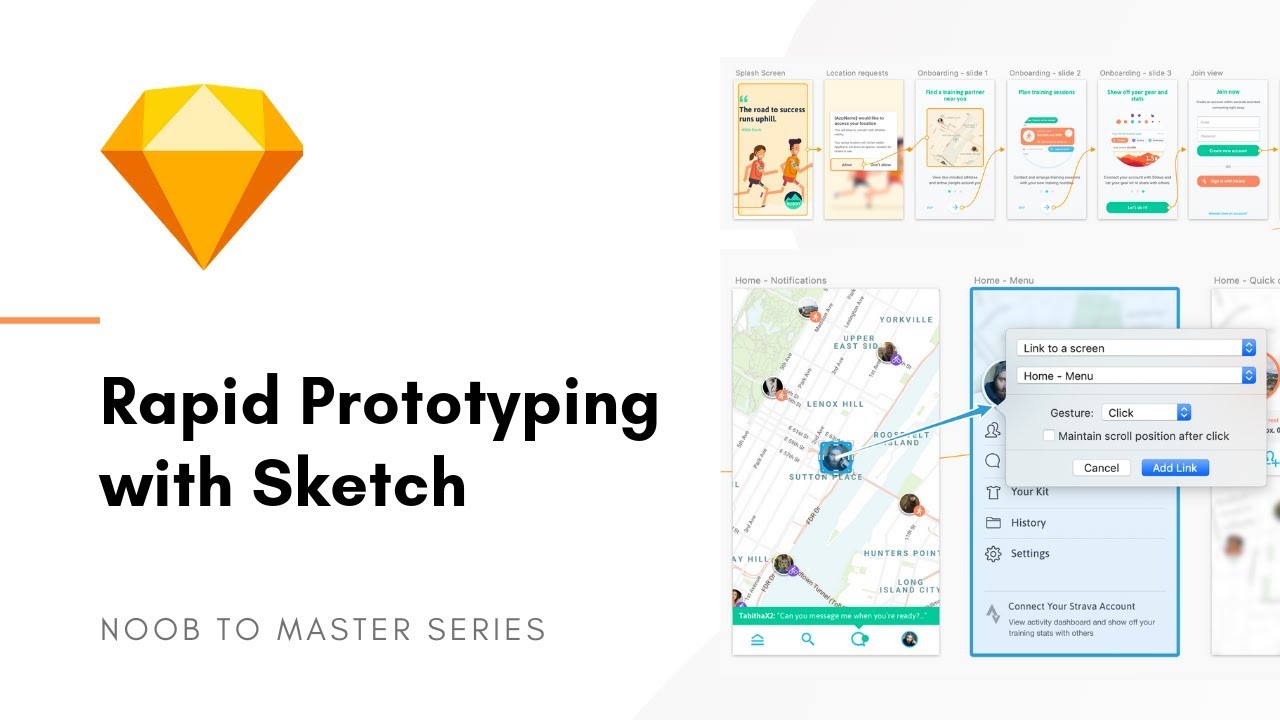 Быстрое создание прототипов с помощью приложения Sketch - Sketch: Noob to Master, ep10