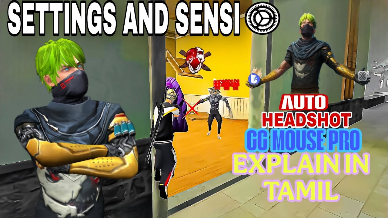 ⚙️AUTO HEADSHOT SENSI⚙️IN GG MOUSE PRO (வடக்குநன்பர்)😭FULL AND CLEAR EXPLANATION📈IN TAMIL 2025👍