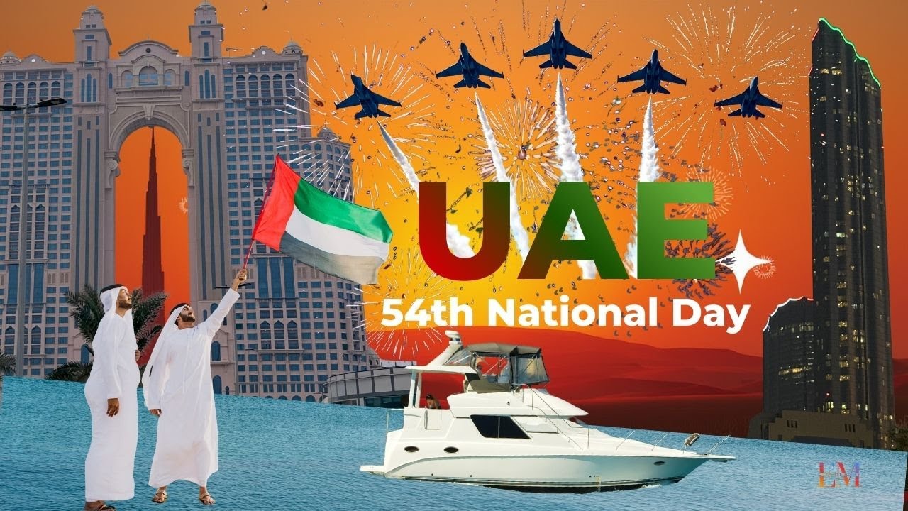 “UAE 54th National Day Celebrations  | Fireworks 🎆”