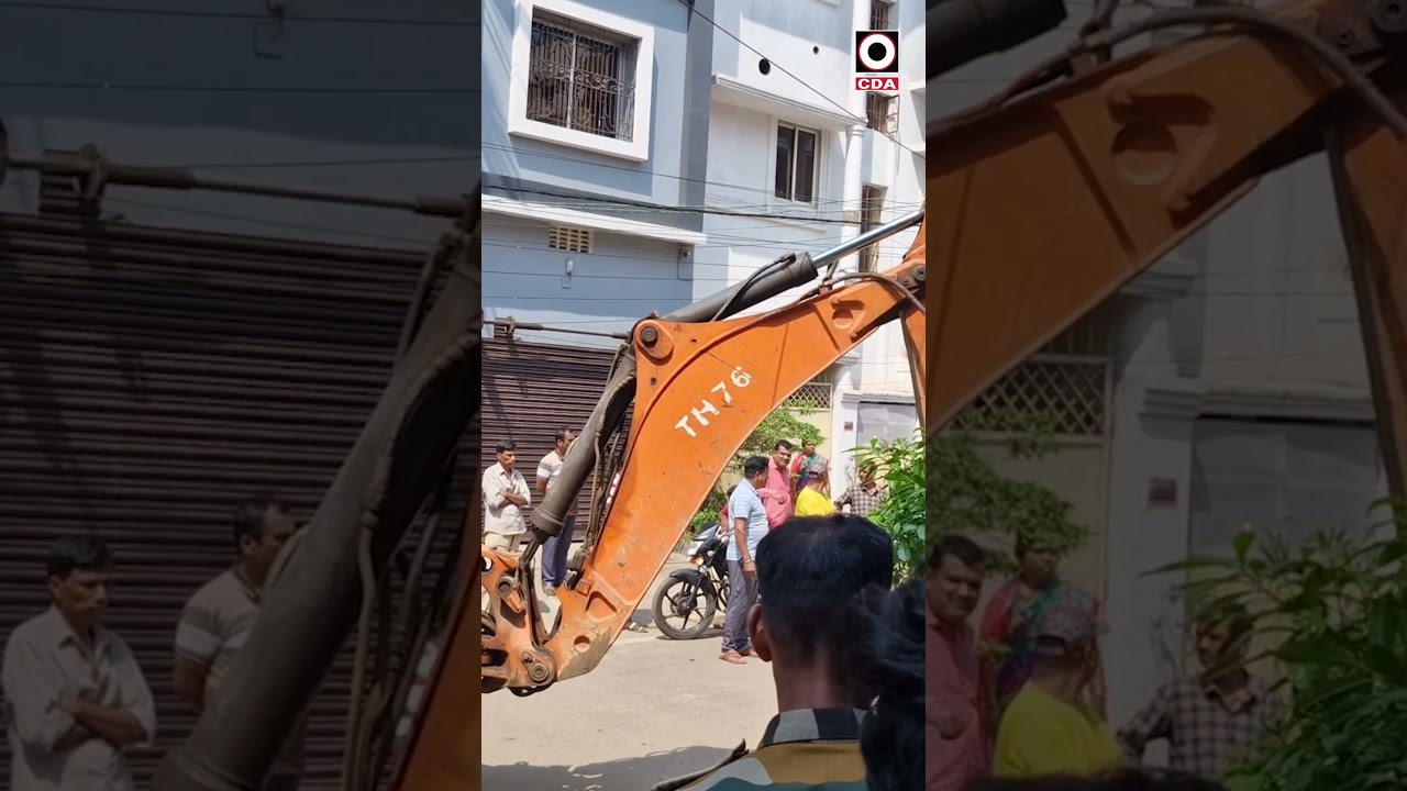 CDA Clears Encroachments in Sector-6 | CDA Cuttack