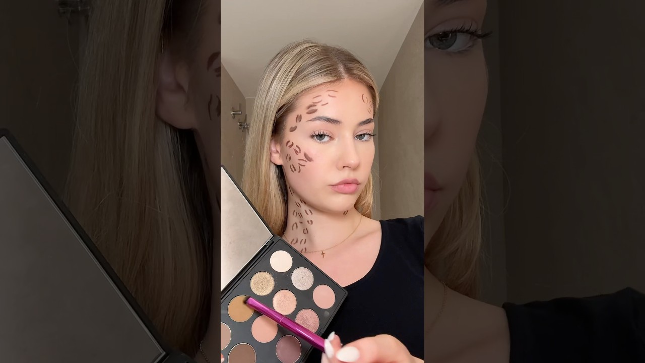 Leopard makeup tutorial 🐆 