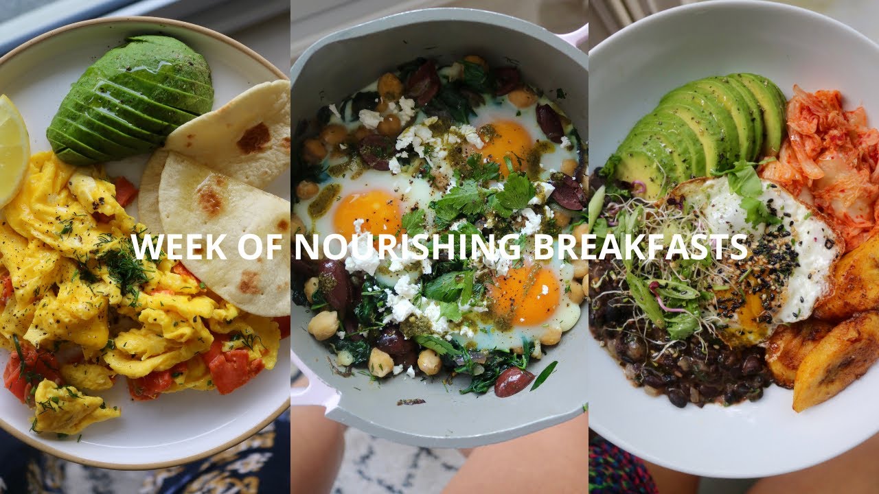 Week of Nourishing Breakfasts