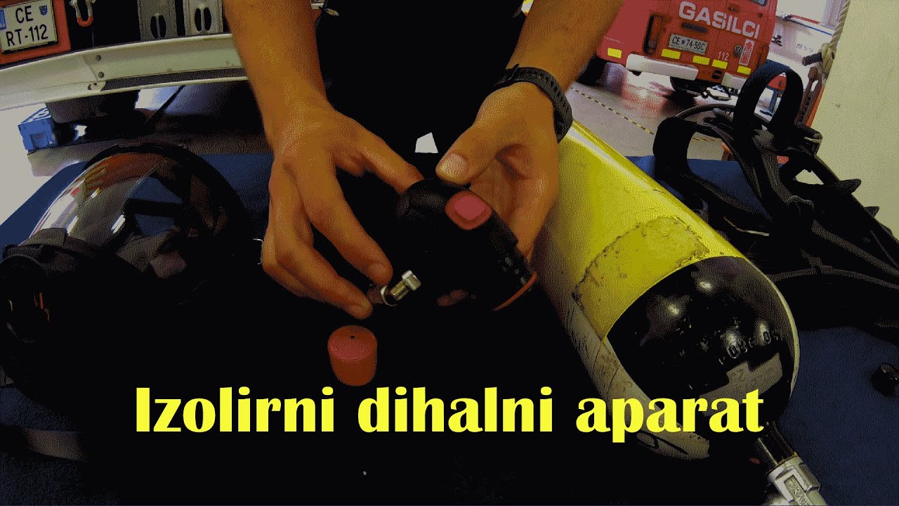 Izolirni dihalni aparat - IDA #infotočka
