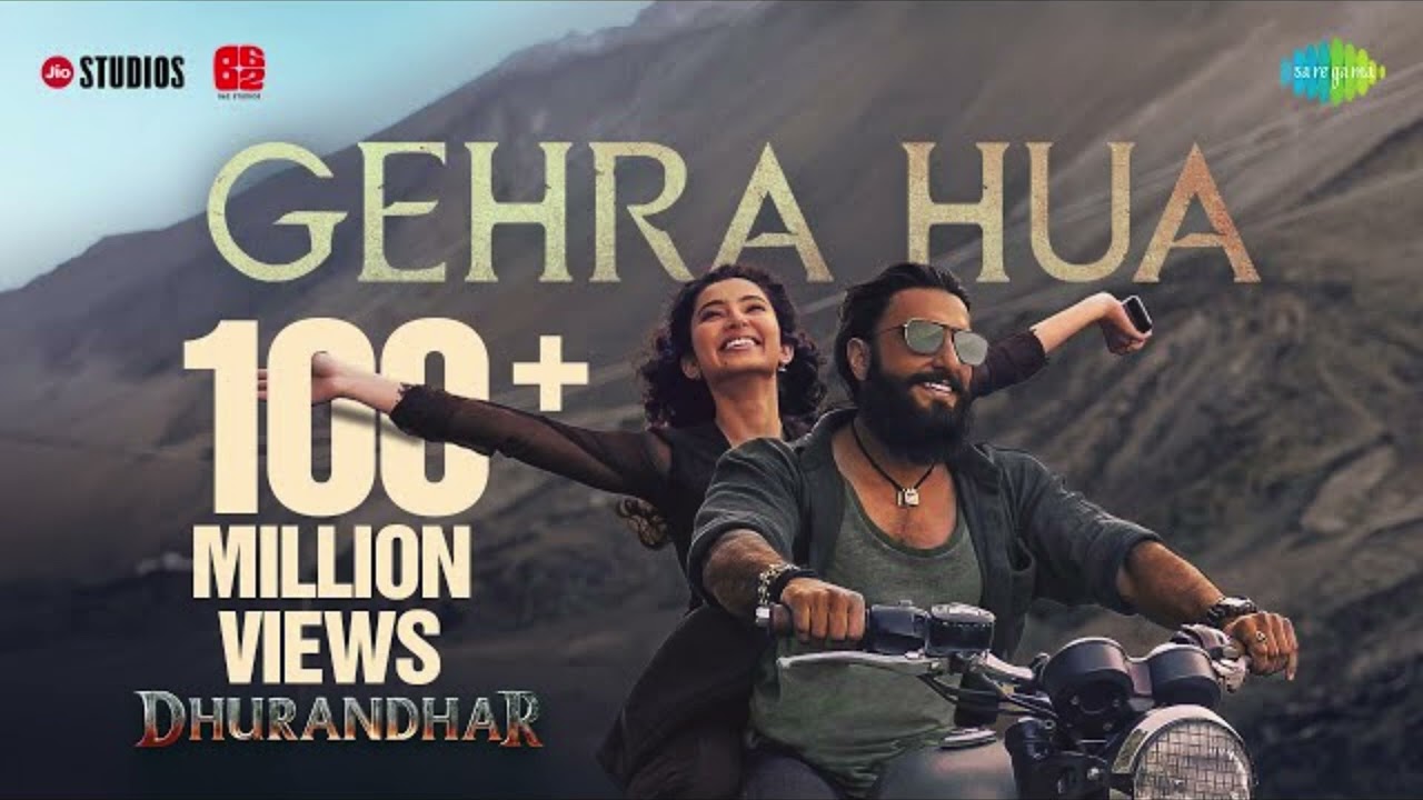 Gehra Hua | Dhurandhar | Ranveer Singh, Sara Arjun, Shashwat Sachdev, Arijit Singh, Irshad Kamil 
